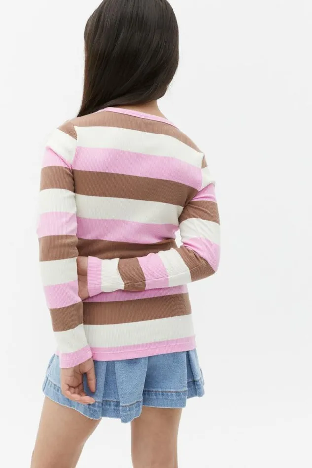 Child TShirts and Tops Seed Heritage Stripe Rib Tee Multi