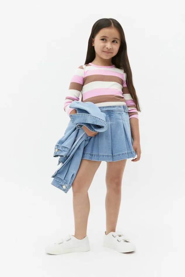 Child TShirts and Tops Seed Heritage Stripe Rib Tee Multi