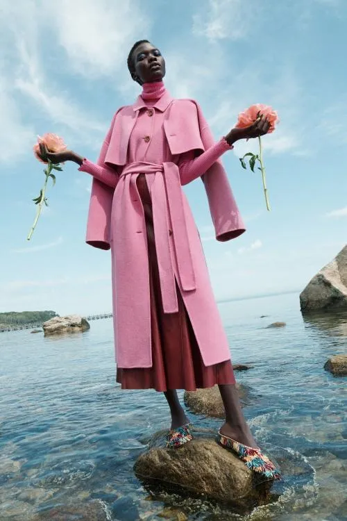 Coats And Jackets Women Ulla Johnson Romi Coat Flora Coats And Jackets Women Ulla Johnson Romi Coat Flora