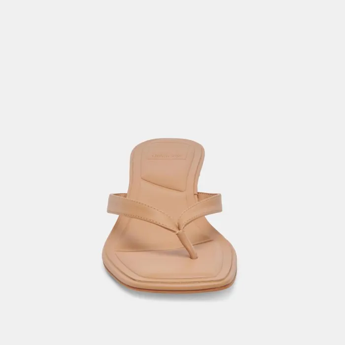 Heels Women Dolce Vita Tasiah Sandals Light Tan Leather