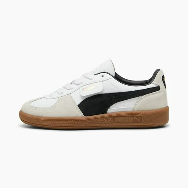 Puma Kids Palermo Leather Big 039 Sneakers Puma Whitevapor Graygum 8211 Kids