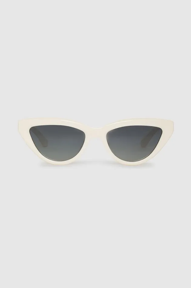 Sunglasses Women ANINE BING Sedona Sunglasses In Ivory ANINE BING