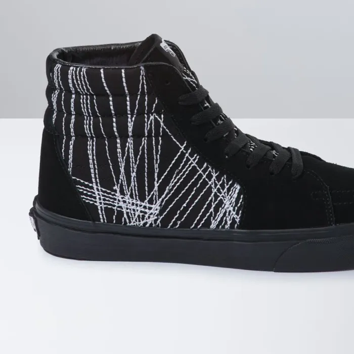Vans Classics Shoes MenWomen Frenzy Sk8Hi BlackTrue White Vans Classics Shoes MenWomen Frenzy Sk8Hi BlackTrue White