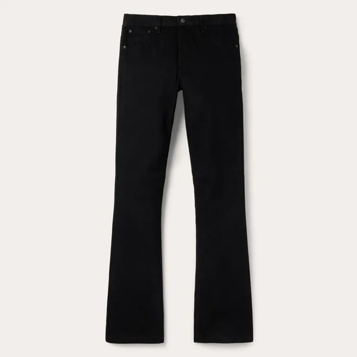1120 Slim Fit Standard Straight Leg Jean Black Men Stetson Boot Cut