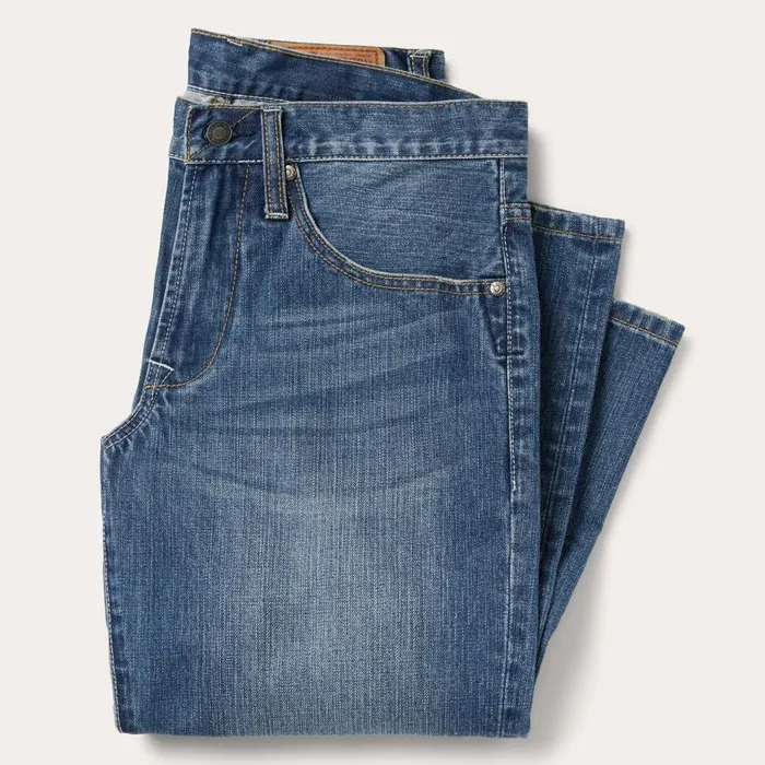 1312 Modern Fit Jean Blue Men Stetson Modern Cut