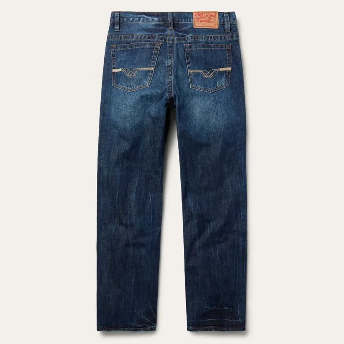 1520 Standard Straight Leg Jean Blue Men Stetson Modern Cut