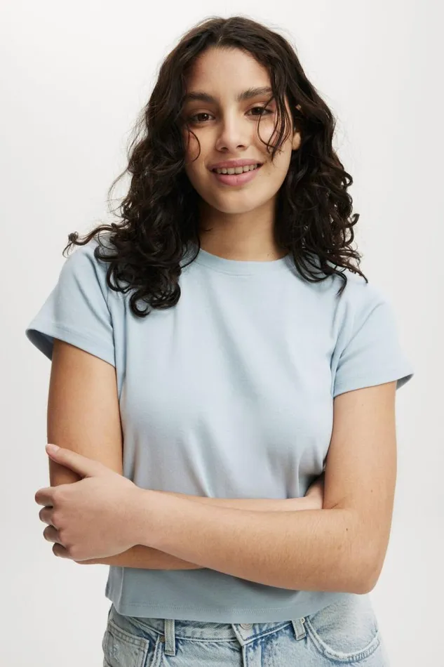 90S Baby Tee Shoreline Women Cotton On Tops