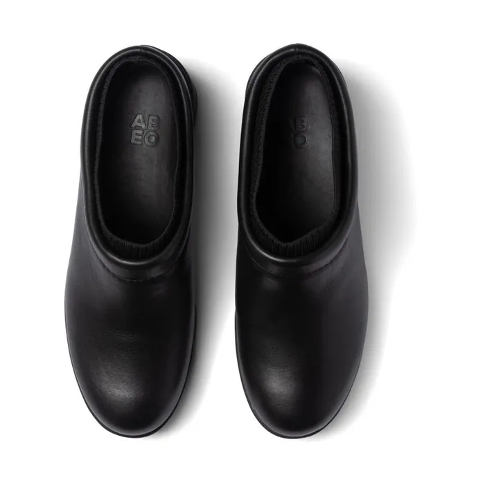 ABEO Capital Clog Black Womens Abeo Casual Shoes