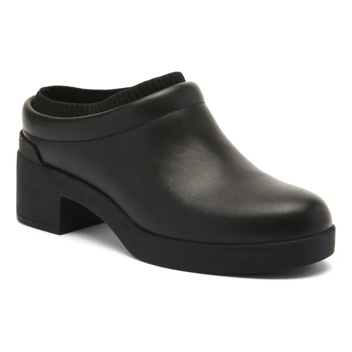 ABEO Capital Clog Metatarsal Black Womens Abeo Casual Shoes
