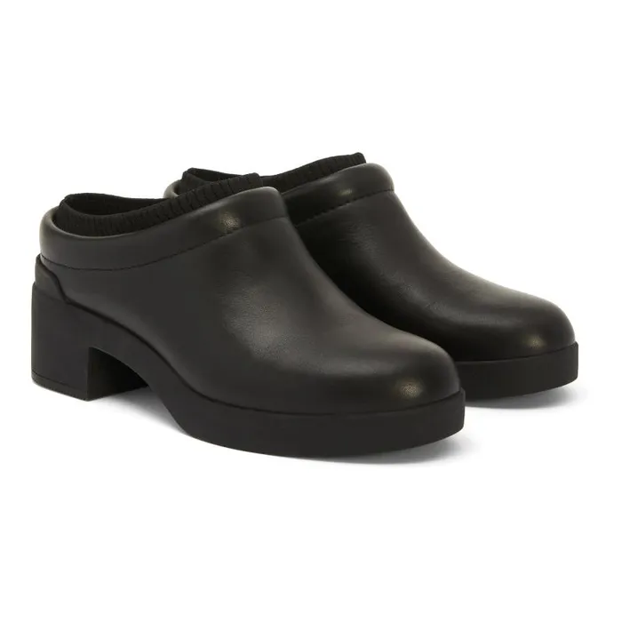 ABEO Capital Clog Metatarsal Black Womens Abeo Casual Shoes