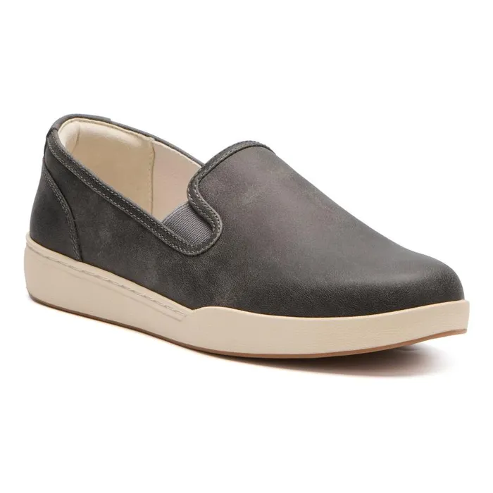 ABEO Encore Slip On Metatarsal Grey Womens Abeo Sneakers