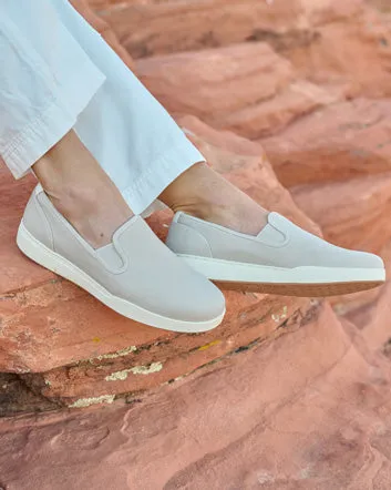 ABEO Encore Slip On Metatarsal White Womens Abeo Sneakers