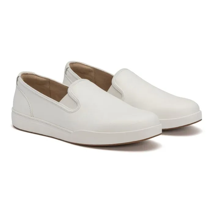 ABEO Encore Slip On Metatarsal White Womens Abeo Sneakers