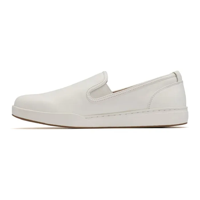 ABEO Encore Slip On Metatarsal White Womens Abeo Sneakers