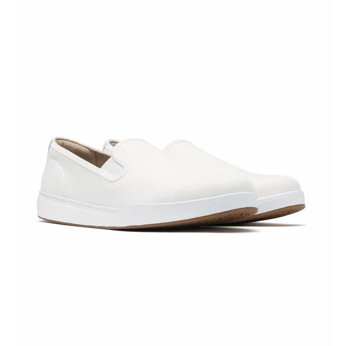 ABEO Encore Slip On White Womens Abeo Casual Shoes