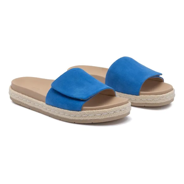 ABEO Isle Slide Blue Womens Abeo Sandals