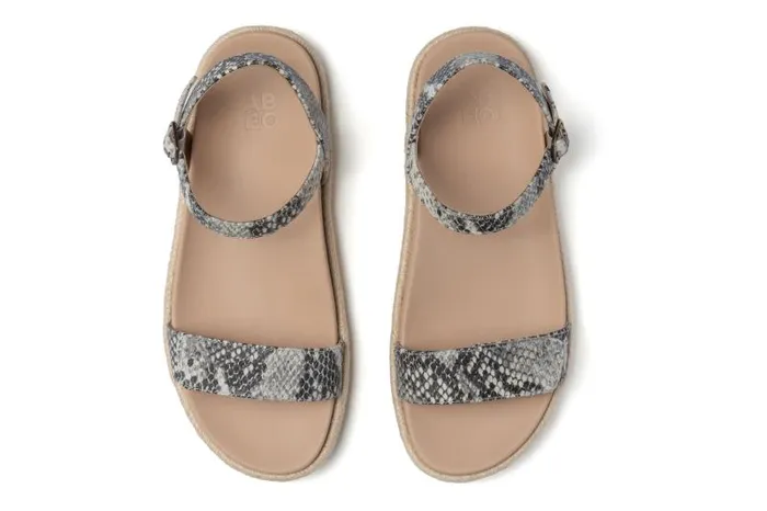 ABEO Isle Strap Animal Print Womens Abeo Sandals