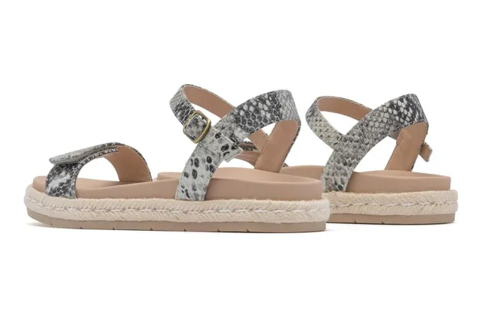 ABEO Isle Strap Animal Print Womens Abeo Sandals