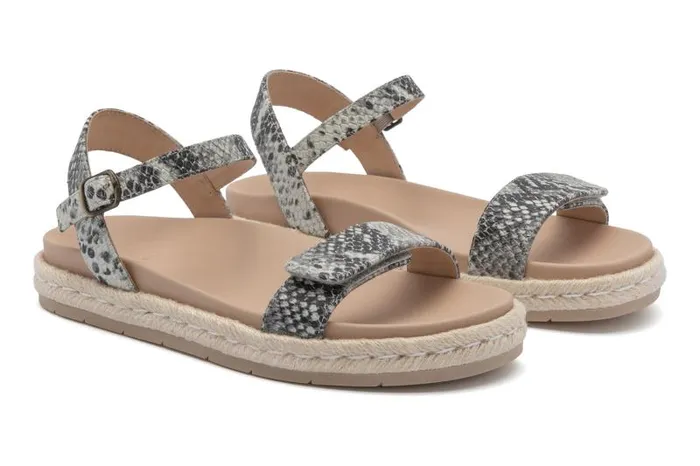 ABEO Isle Strap Animal Print Womens Abeo Sandals