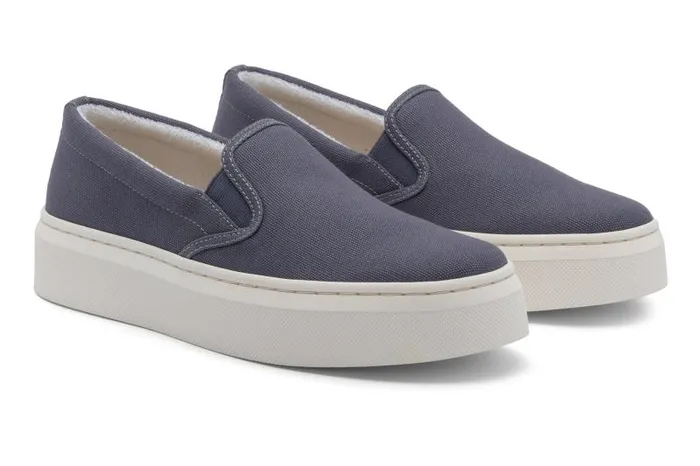 ABEO Jumpstreet Slip On Metatarsal Blue Womens Abeo Sneakers