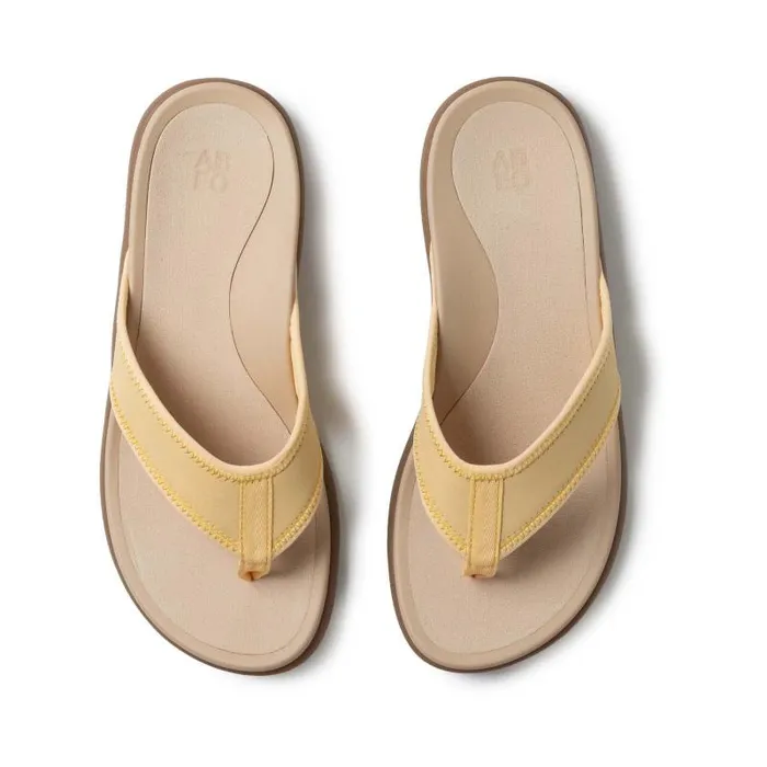 ABEO Laguna Sandal Metatarsal Yellow Womens Abeo Sandals