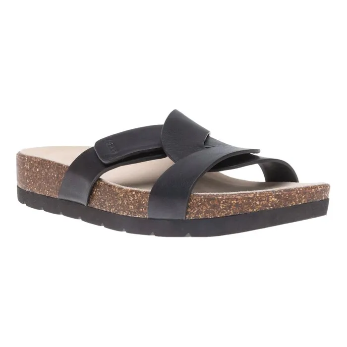 ABEO Lanai Slide Black Womens Abeo Sandals