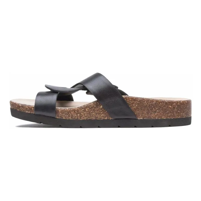 ABEO Lanai Slide Black Womens Abeo Sandals