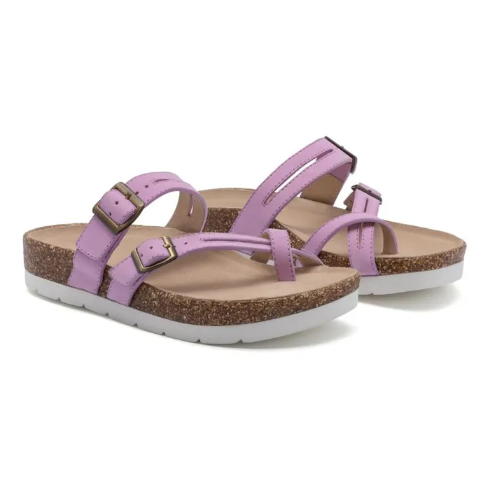 ABEO Lanai Thong Sandal Blue Womens Abeo Sandals
