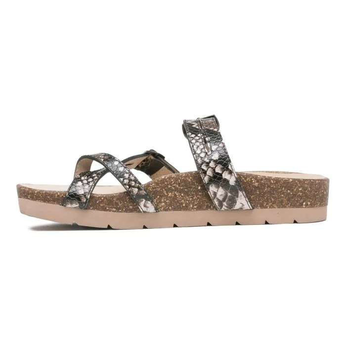 ABEO Lanai Thong Sandal Metatarsal Animal Print Womens Abeo Sandals