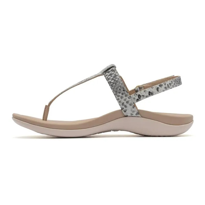ABEO Oasis T Strap Metatarsal Animal Print Womens Abeo Sandals