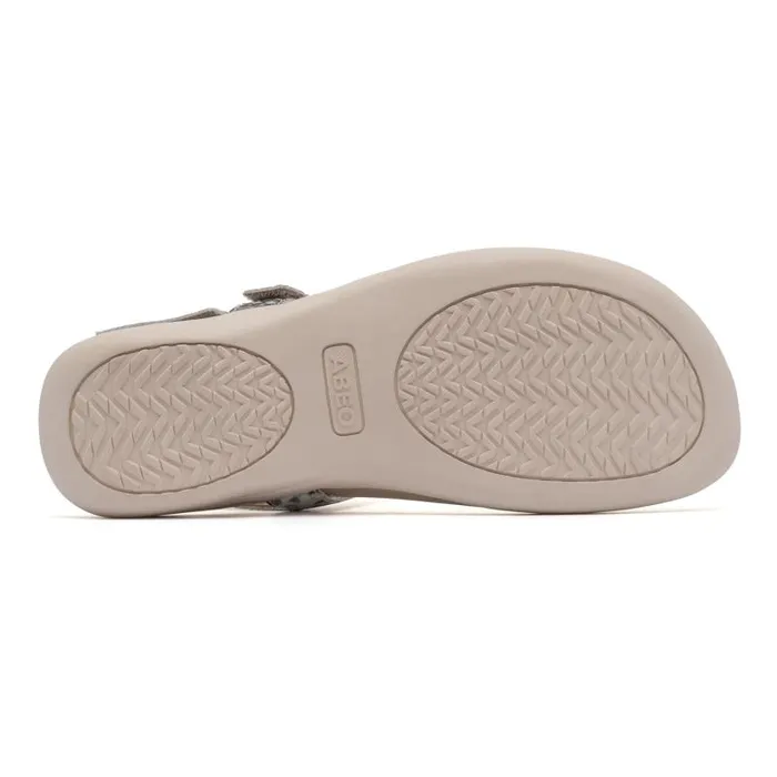 ABEO Oasis T Strap Metatarsal Animal Print Womens Abeo Sandals