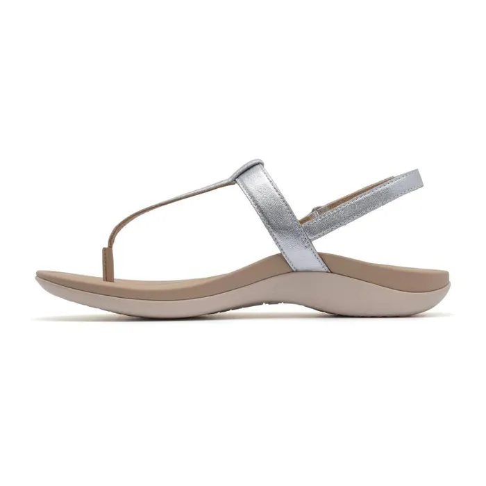 ABEO Oasis T Strap Metatarsal Grey Womens Abeo Sandals