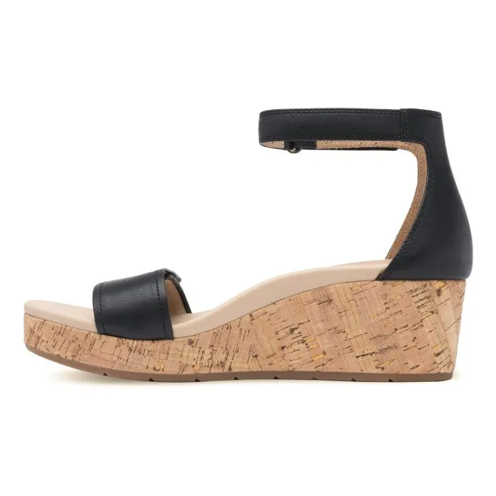 ABEO Riviera Ankle Sandal Metatarsal Black Womens Abeo Sandals