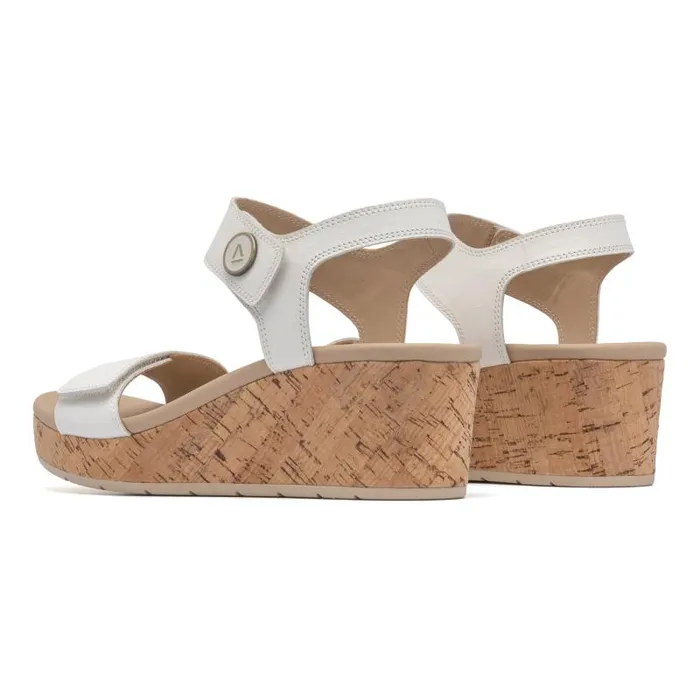 ABEO Riviera Strap Sandal White Womens Abeo Sandals