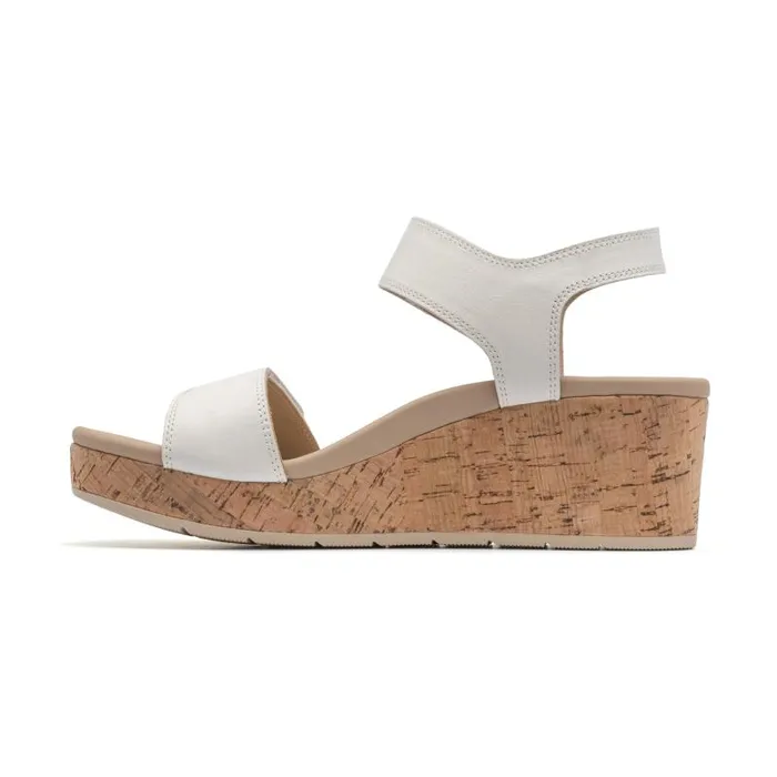 ABEO Riviera Strap Sandal White Womens Abeo Sandals