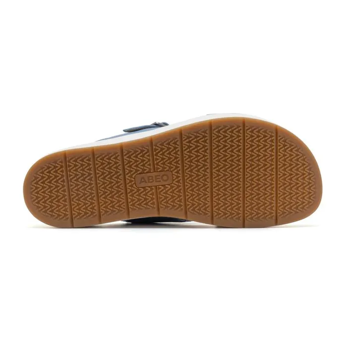 ABEO Solstice Cross Slide Blue Womens Abeo Sandals