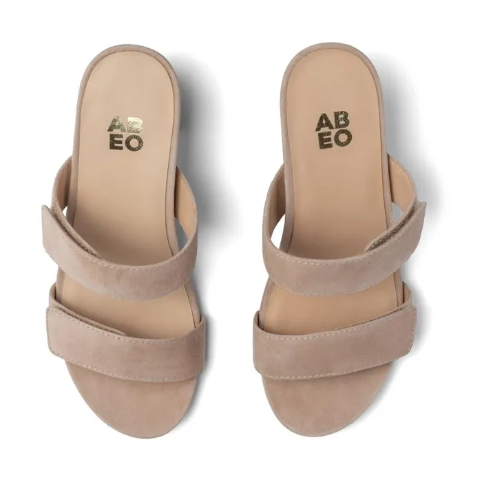 ABEO Tempo Slide Metatarsal Beige Womens Abeo Dress