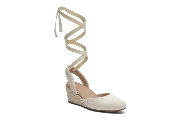 ABEO Veranda Espadrille Lace Tan Womens Abeo Dress