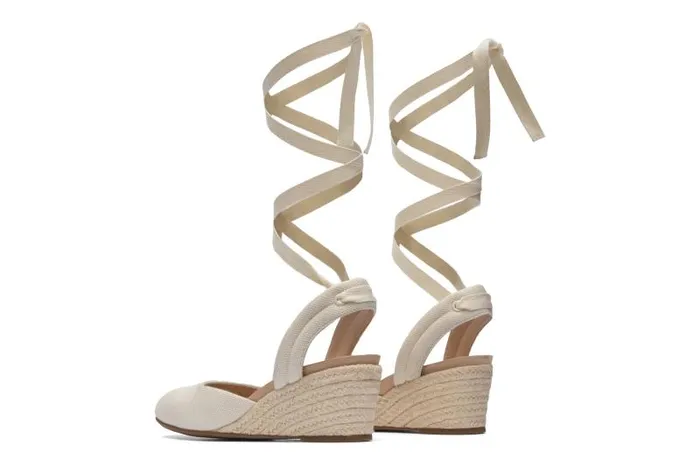 ABEO Veranda Espadrille Lace Tan Womens Abeo Dress