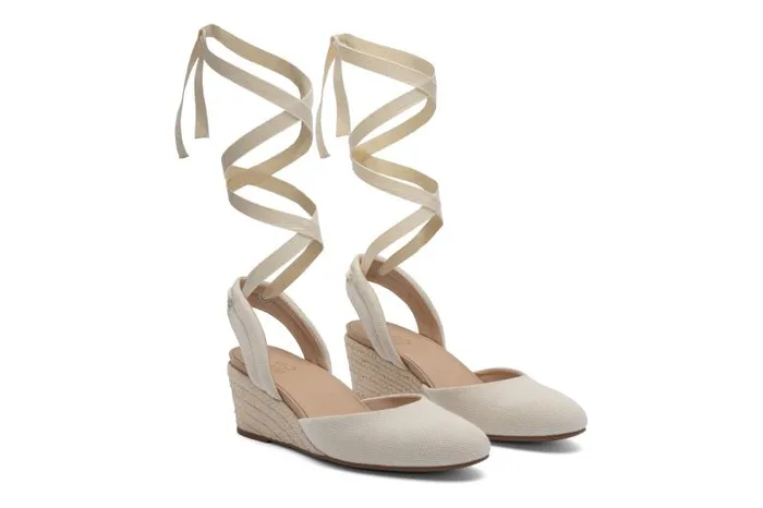 ABEO Veranda Espadrille Lace Tan Womens Abeo Dress