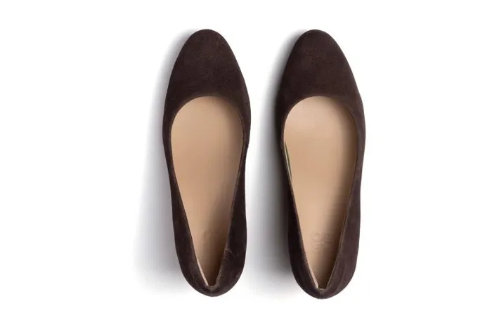 ABEO Veranda Stacked Metatarsal Brown Womens Abeo Dress