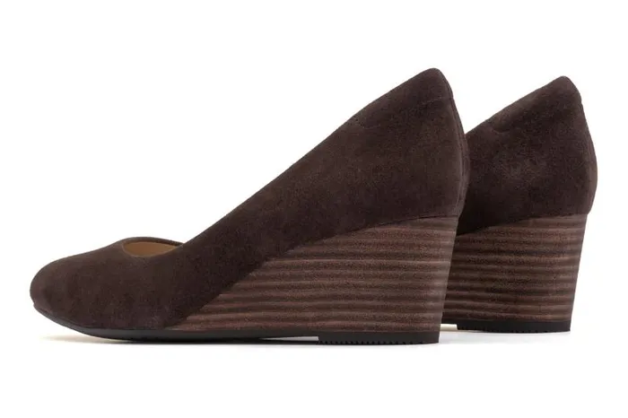 ABEO Veranda Stacked Metatarsal Brown Womens Abeo Dress