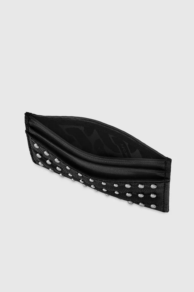 Accessories Holiday Gifts Rebecca Minkoff Studded Card Case Black