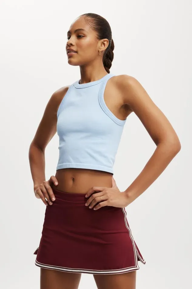 Active Move Skirt Cabernet Allspice Women Cotton On Shorts and Skirts