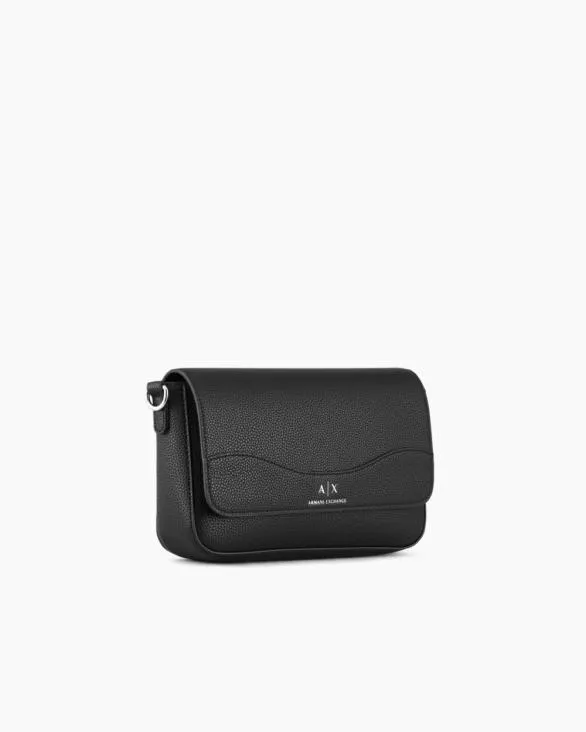 Allover Logo Shoulder Bag Black Women Armani Crossbody Bags Allover Logo Shoulder Bag Black Women Armani Crossbody Bags