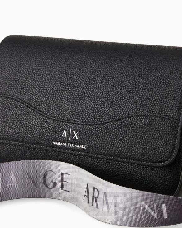 Allover Logo Shoulder Bag Black Women Armani Crossbody Bags Allover Logo Shoulder Bag Black Women Armani Crossbody Bags