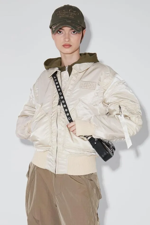 Alpha Industries X Keinemusik Jacket Beige Women MISBHV Outerwear
