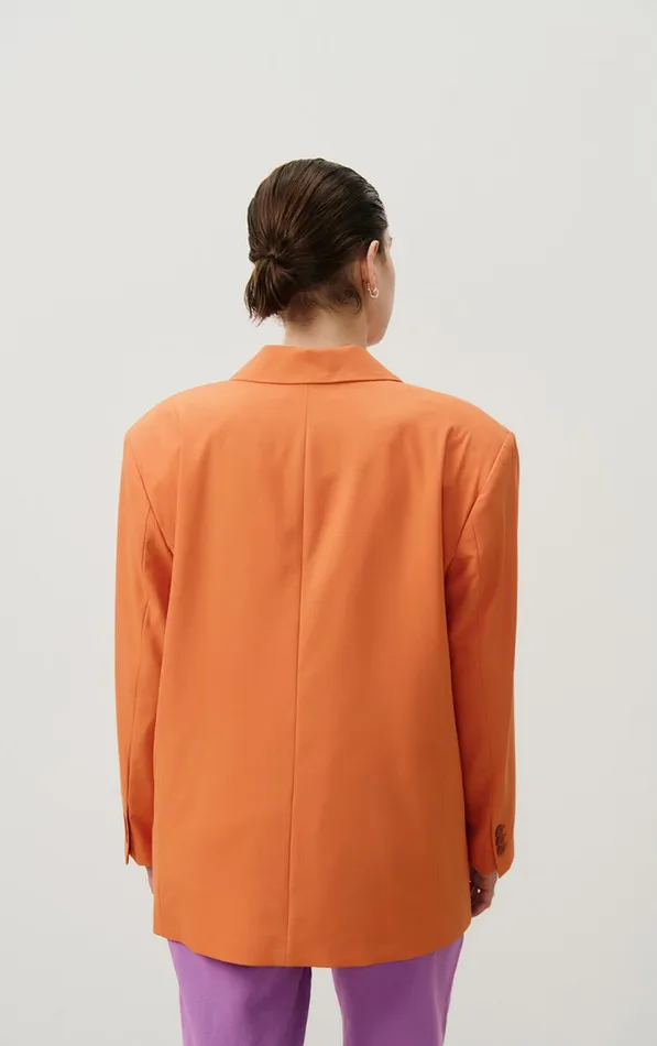 American Vintage Jackets and Blazers Women Blazer Kabird Apricot American Vintage Jackets and Blazers Women Blazer Kabird Apricot