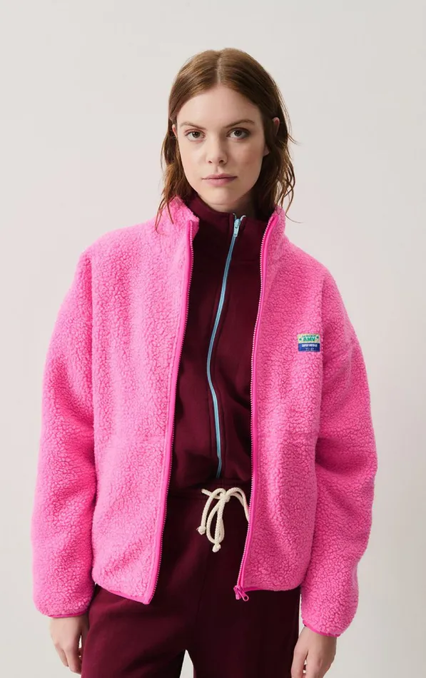 American Vintage Jackets and Blazers Women Jacket Hoktown Acid Pink Melange