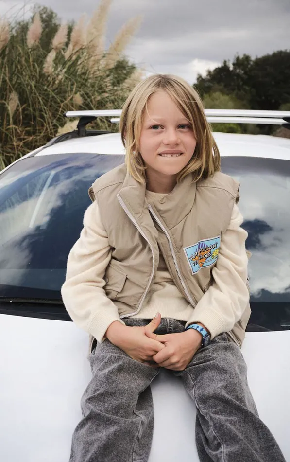 American Vintage Jackets and Coats Kids Jacket Zaxoo Sea Lion